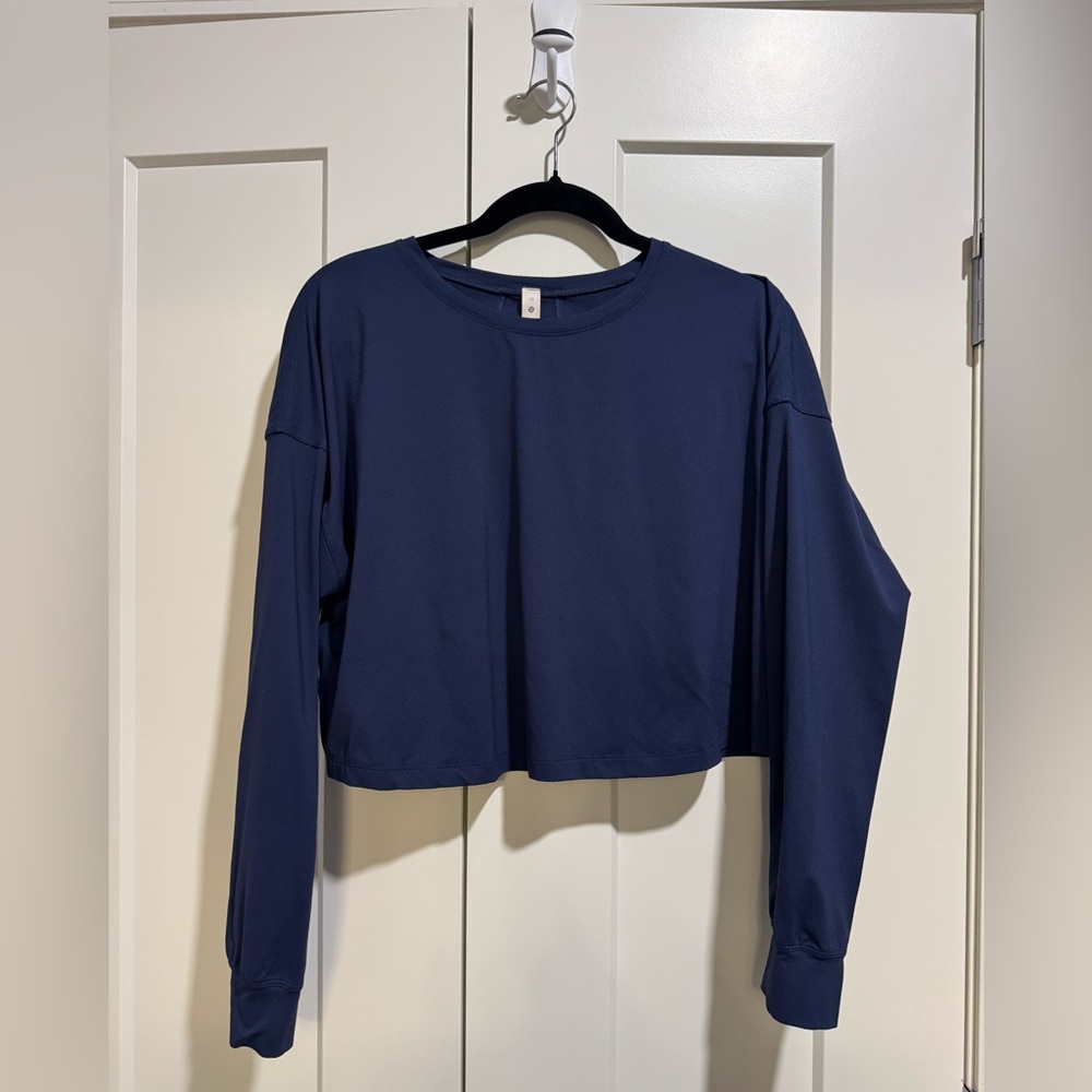 Lululemon Women Cropped Long Sleeve